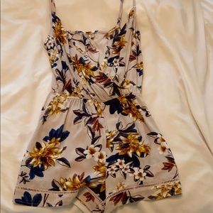 Floral romper